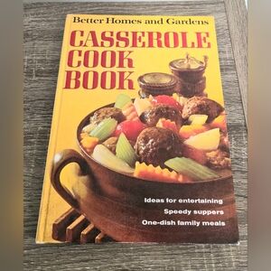 Better Homes And Gardens Casserole Cookbook Vintage 1968 SEE DESCRIPTION